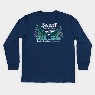 Banff National Park Kids Long Sleeve T-Shirt